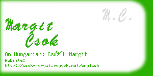 margit csok business card